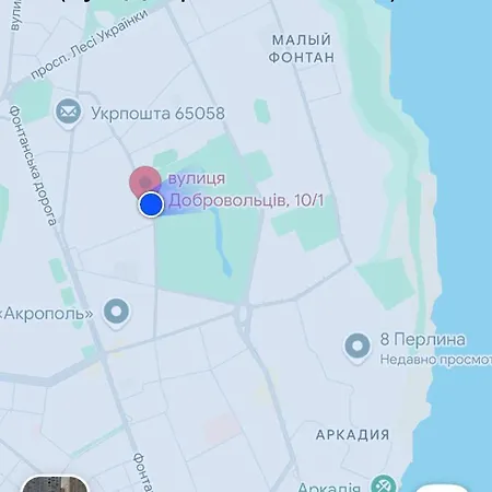 Апартаменты с балконом на маршала говорова