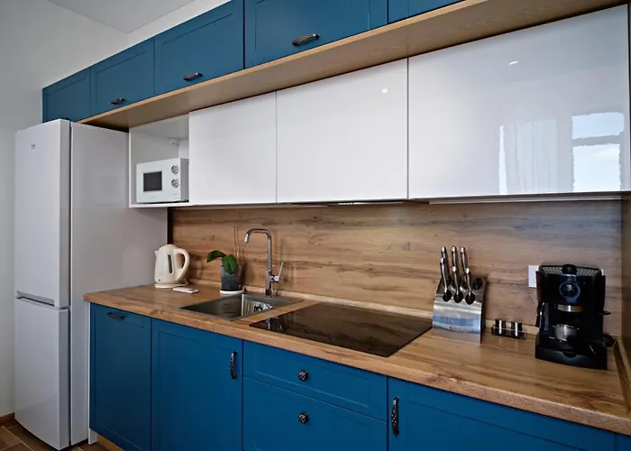 с балконом на маршала говорова アパート *