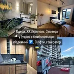 Apartamento с балконом на маршала говорова *